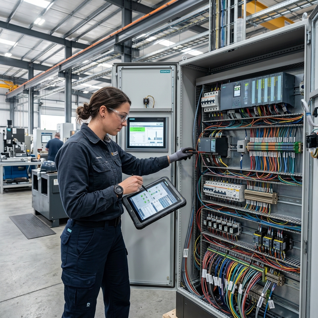 PLC Panel Commissioning